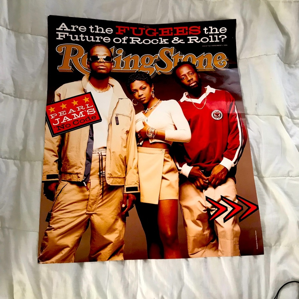 🏵 FUGEES 🏵 ROLLING STONE COVER POSTER